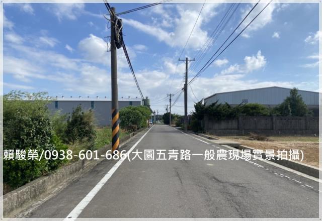 桃園大園五青路農地售