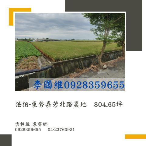 雲林東勢鄉農地法拍-0