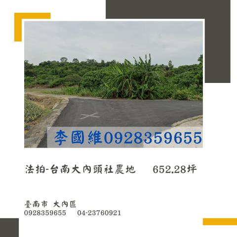 台南農地法拍-0