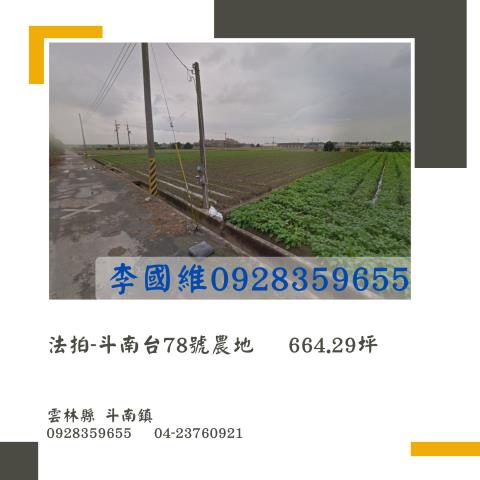 斗南農地法拍-0