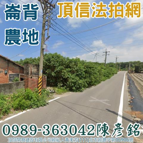 雲林崙背拍賣農地-0