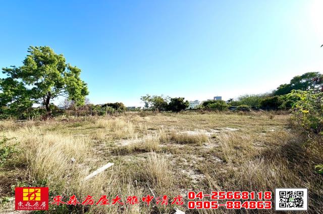 東森房屋大雅中清店雙面路田