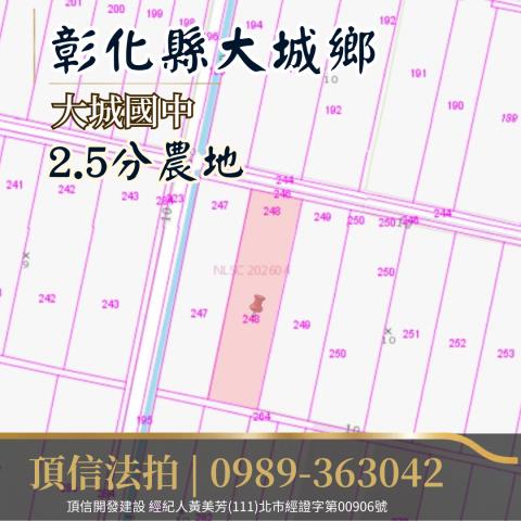 彰化大城拍賣農地-3