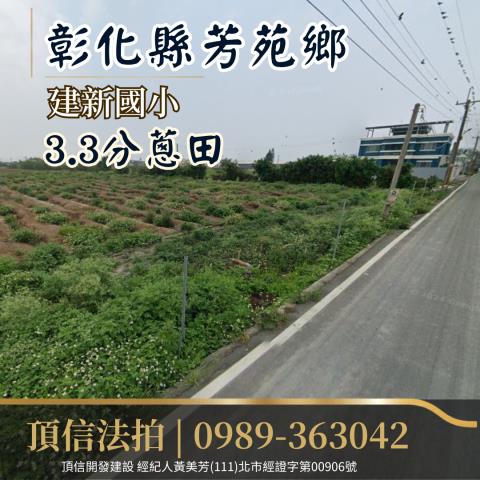 彰化芳苑拍賣農地-0