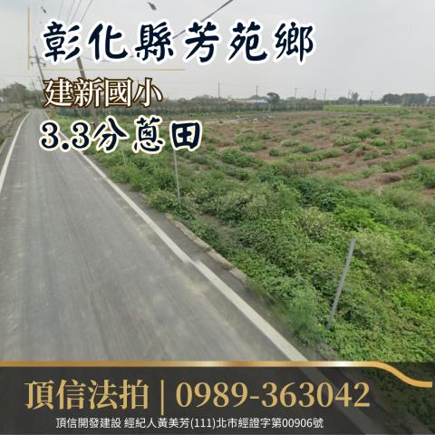 彰化芳苑拍賣農地-1