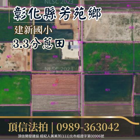 彰化芳苑拍賣農地-2